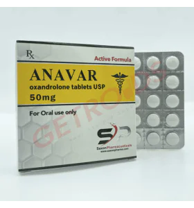 Anavar 50mg 50 tabs Saxon Pharma USA
