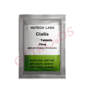 Cialis 25 mg 100 Tablets Hutech Labs USA
