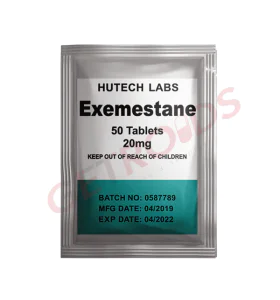 Exemestane 20 mg 50 Tablets Hutech Labs USA
