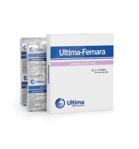 ULTIMA-FEMARA 5 mg 50 Tablets Ultima Pharma USA