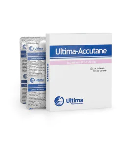 Ultima-Accutane 20mg 50 Tabs Ultima Pharma INT