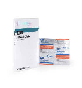 Ultima-Cialis 25 mg 50 Tablets Ultima Pharma USA