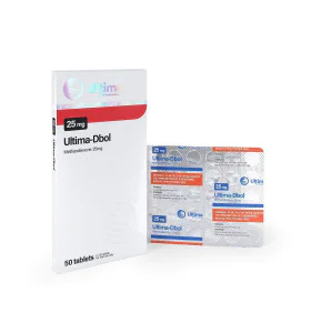 Ultima-Dbol 25 mg 50 Tablets Ultima Pharma USA