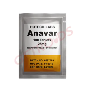 Anavar 25 mg 100 Tablets Hutech Labs USA