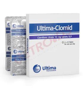Ultima-Clomid 50 mg 50 Tablets Ultima Pharma INT