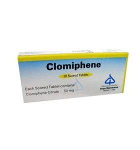 Clomiphene Ovumid 50 mg 30 Tablets Iran Hormone