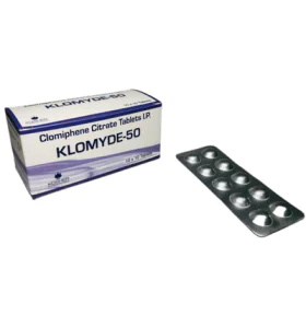 Klomyde-50 100 Tabs Kosher Pharma INT