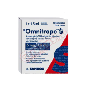 Omnitrope Somatropin 15 iu (5mg) Sandoz