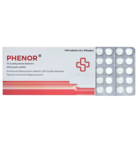 Phenor T3 25 mcg 100 Tabs Beligas Pharma INT