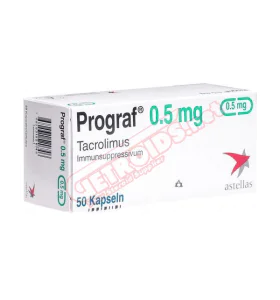 Prograf 0.5mg 50 Tabs Astellas Pharma