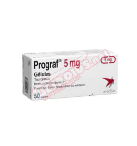 Prograf 5 mg 50 Tabs Astellas Pharma