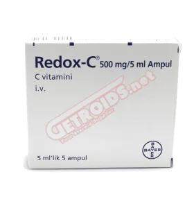 Redox-C (Vitamin C) 500 Mg 5 Ml Amp Bayer