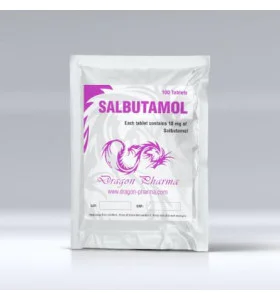 Salbutamol (Ventolin) 10 Mg 100 Tablets Dragon Pharma