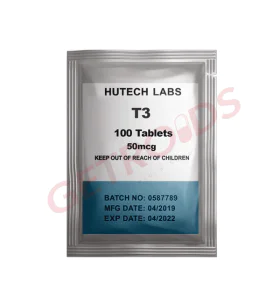 T3 Cytomel 50 mg 100 Tablets Hutech Labs USA