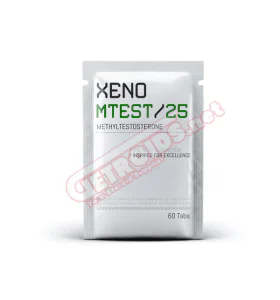 MTEST 25 mg 60 Tablets - XENO LABS